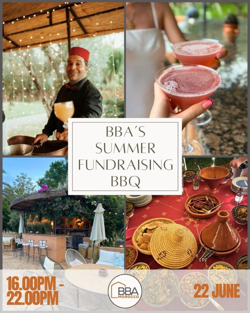 BBA Morocco Summer Fundraising BBQ